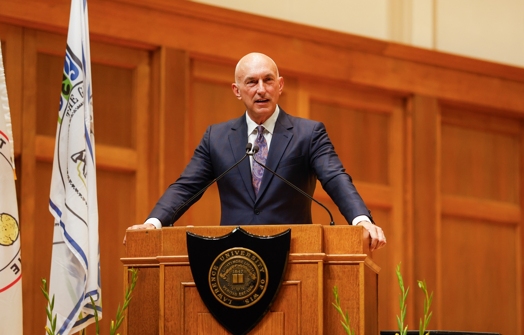 Baccalaureate speaker James Gandre message to graduates: ‘Find what nurtures your spirit’