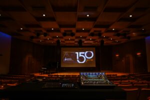 Harper Hall gets a technology makeover with new cameras, screen, lighting, audio tools