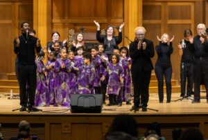 Love, energy, inspiration fill Lawrence’s Memorial Chapel for annual celebration of MLK