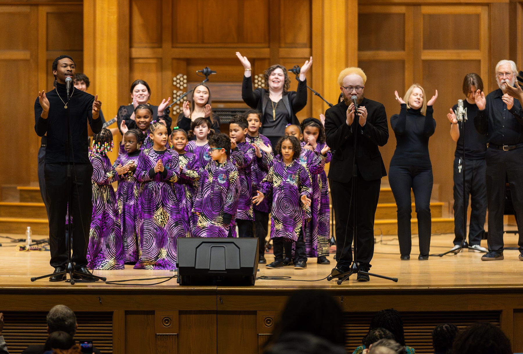 Love, energy, inspiration fill Lawrence’s Memorial Chapel for annual celebration of MLK