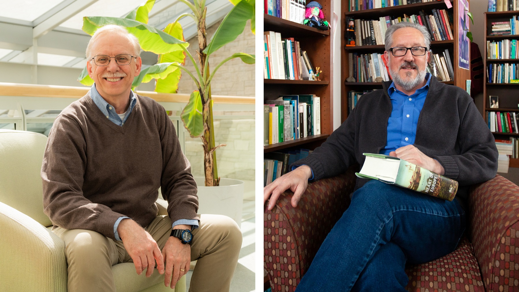 Bart De Stasio, Edmund Kern to be honored as they retire from Lawrence faculty after 33 years