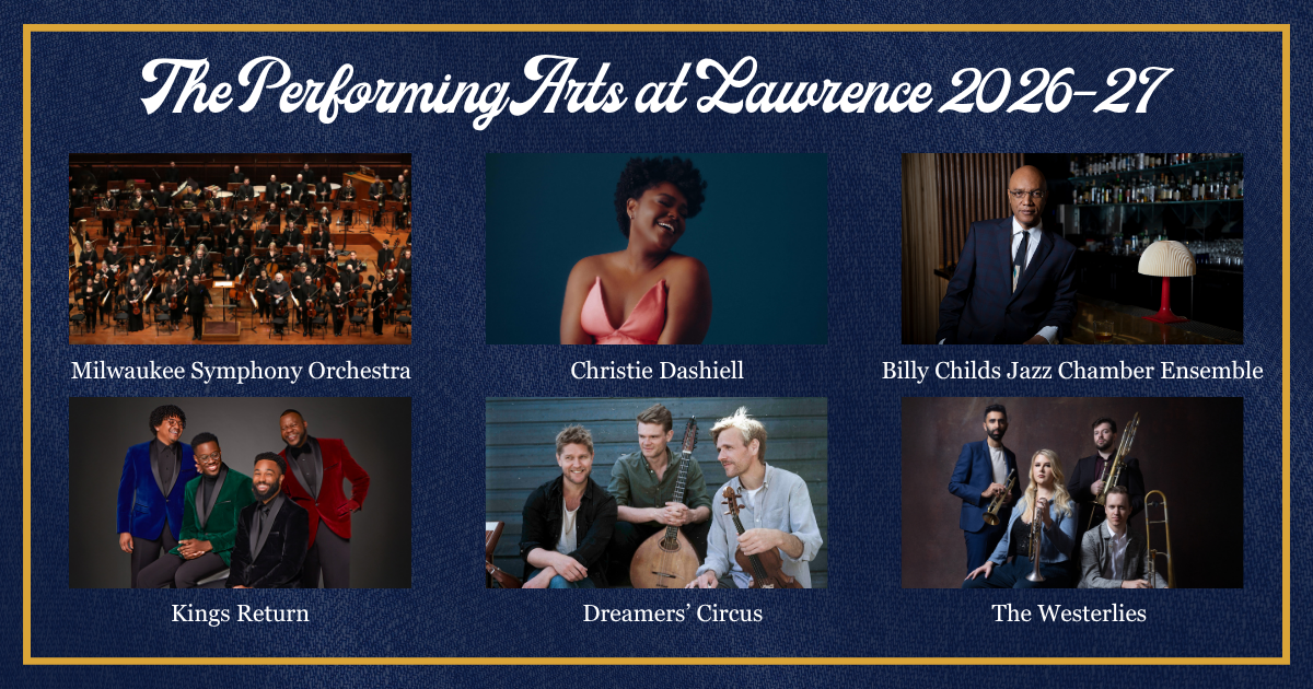 Lawrence University Announces 2026-27 Performing Arts Series Season