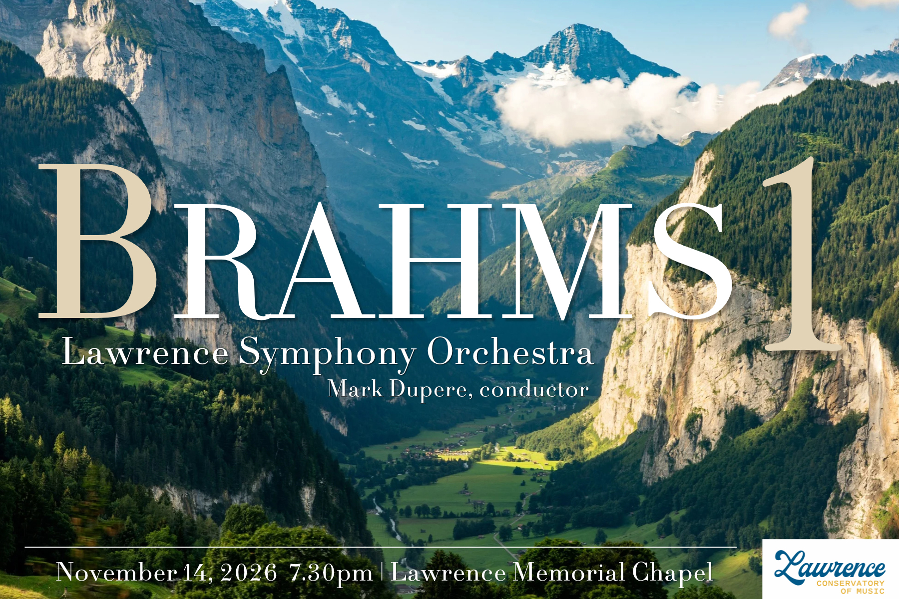 Lawrence Symphony Orchestra (LSO) Concert
