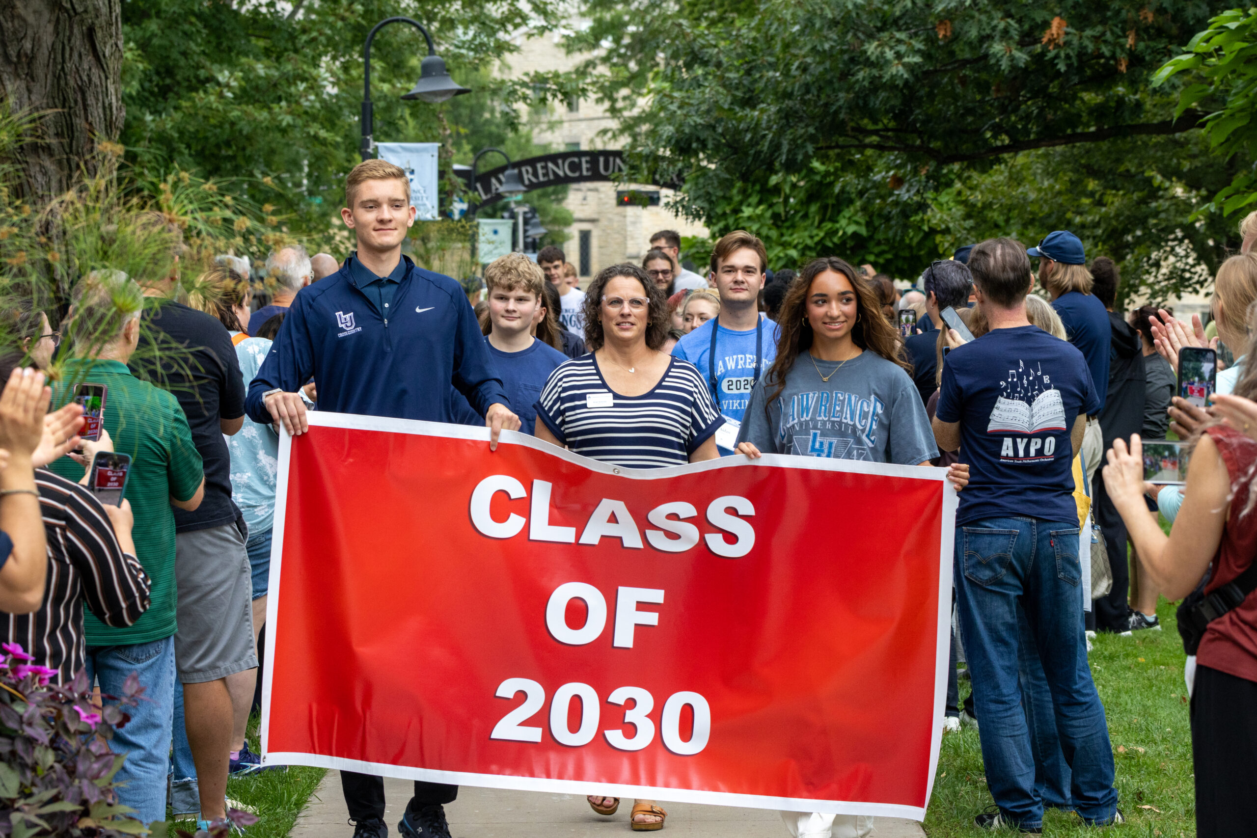 Lawrence University welcomes new students to campus