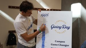 Lawrentians Show Up in a Big Way for Giving Day