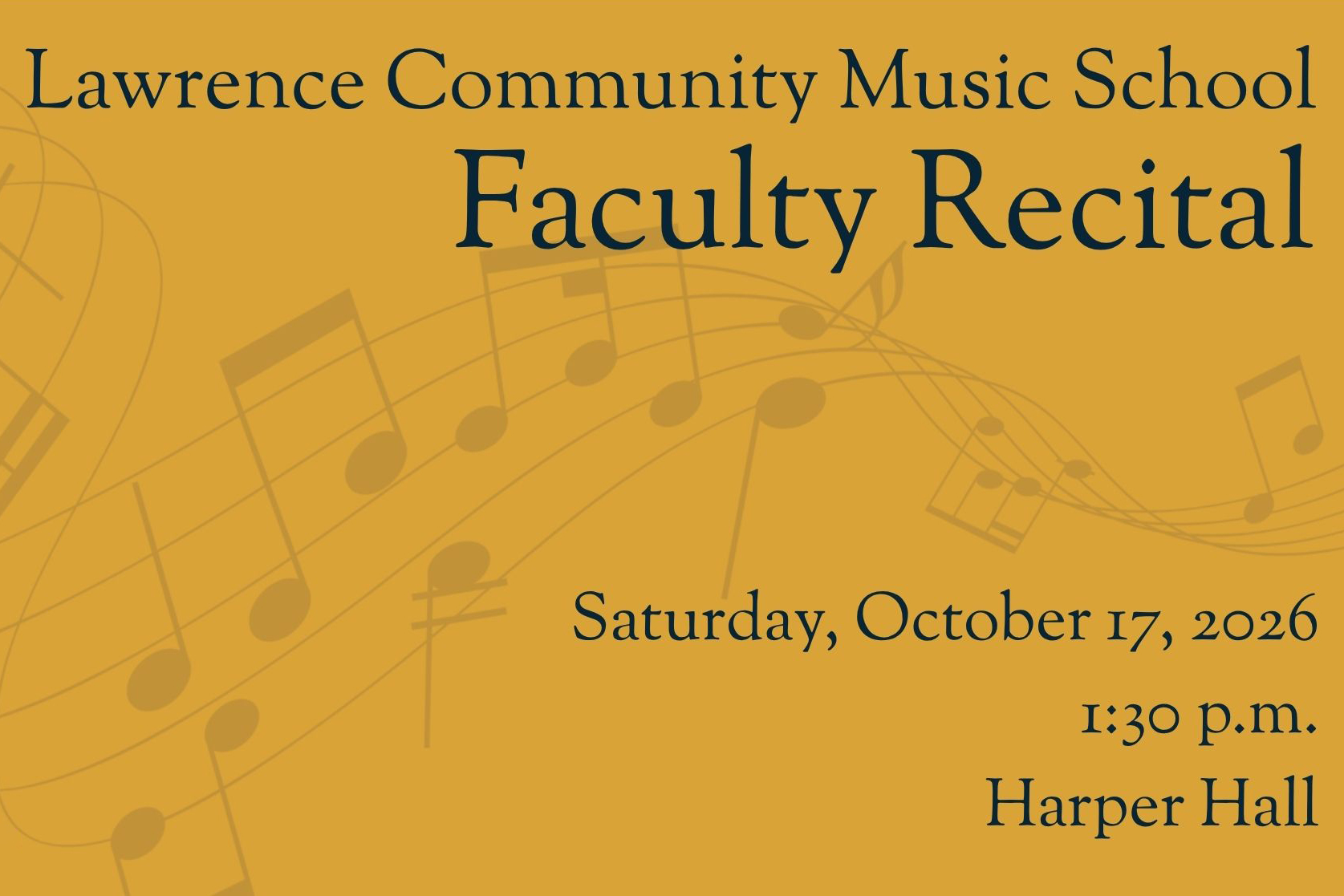 LCMS Faculty Recital